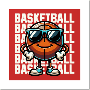 Basketball Mascot Posters and Art